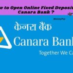 How to Open Fixed Deposit in Canara Bank