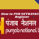 PNB NETBANKING Register