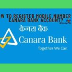 Register Mobile Number In Canara Bank