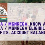 Know About NREGA / MGNREGA