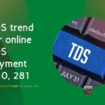 TDS trend for online TDS payment 280, 281