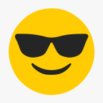 sunglasses emoji