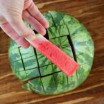 how to cut a watermelon