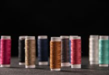 End-of-life planning. Stitch specs that speed disassembly in the take-back program polyester sewing thread